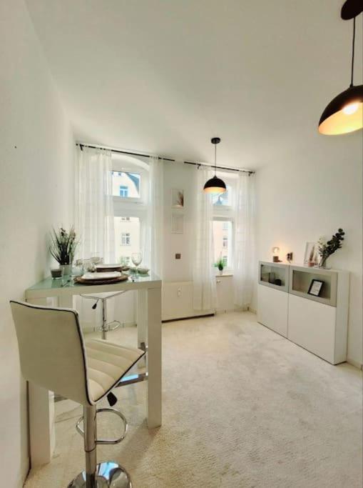 Gemuetliches Helles Appartement Dresden Bagian luar foto